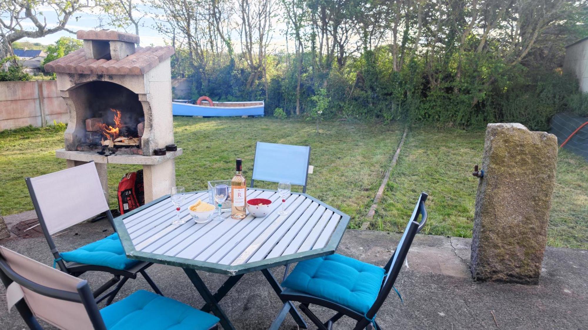 Studio La "Barque Bleue" Flamanville Zewnętrze zdjęcie